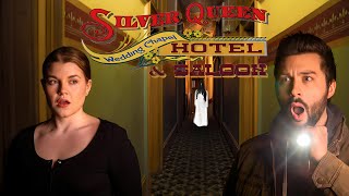 Surviving the night ALONE at a HAUNTED Hotel  Silver Queen Hotel [upl. by Cassella]