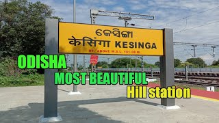 Kesinga railway station odisha most beautiful hill station  kesinga railway station [upl. by Tarra]