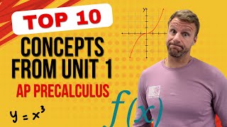 TOP 10 Concepts from AP Precalculus Unit 1 YOU NEED TO KNOW [upl. by Adelaide]