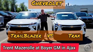 Compare the Chevrolet Trailblazer to the Trax [upl. by Darryn477]