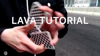 LAVA  CARDISTRY TUTORIAL [upl. by Horton]