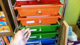 2nd Grader Homeschool Workbox [upl. by Nnaeus]