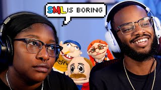 WE TRIED REACTING TO SML  TRY NOT TO LAUGH [upl. by Romeyn29]