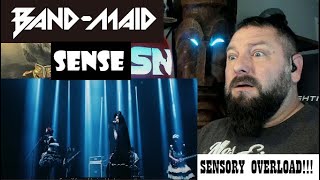 BANDMAID  Sense Official Music Video OldSkuleNerd Reaction [upl. by Sharline]