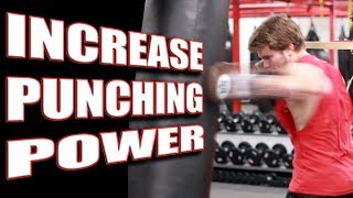 3 Exercises to Increase Your Punching Power [upl. by Niawat191]