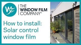 How To Install Solar Control Window Film ☀️🌞🌝 Solar Film Fitting of High Reflective Silver [upl. by Aerdnahc50]