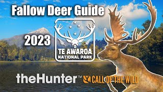 Te Awaroa Sika Deer Zone Guide Best Locations Tips  More TheHunter Call Of The Wild [upl. by Buffo691]