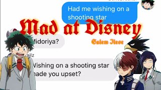 REUPLOAD 9 of 10 bnhamha  text lyric prank “Mad at Disney” [upl. by Alleuol]