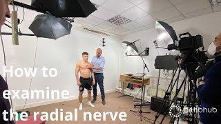 How to examine the radial nerve  watch orthohub examinations with UK orthopaedic surgeon Tom Quick [upl. by Norvell]