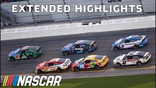 Drama filled Daytona 500 decided in Overtime  Extended Highlights [upl. by Ameehs97]