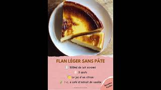 Flan léger sans pâte [upl. by Colwen]