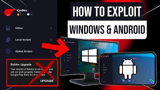 NEW How To Exploit On Roblox PC amp Mobile  Codex FREE Roblox ExecutorExploit Byfron Bypass [upl. by Nalor909]