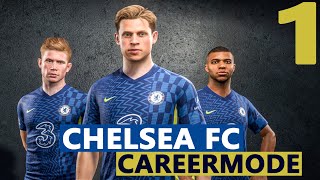 FIFA 21 NEDERLANDS CHELSEA CAREER MODE 1  WAT EEN TOP AANKOPEN🔥💥 2122 TENUES😍 [upl. by Schenck133]