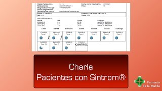 Video Sintrom 2  Necesidad controles periódicos [upl. by Nnaeinahpets844]