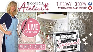 Stamperia Atelier  Monica Paruta live course [upl. by Brotherson]