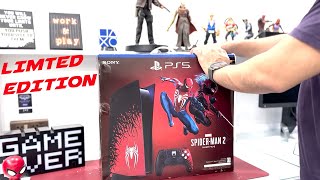 NEW Limited Edition PS5 Disc Edition SpiderMan 2 Edition Unboxing [upl. by Laurent]