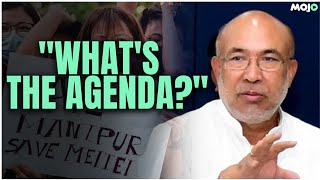 Manipur Audio Leaks Kuki Groups Bring Their Fight To Delhi Ask Tough Questions To CM Biren Singh [upl. by Newo]