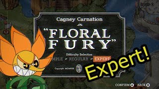 Cuphead  Floral Fury Expert [upl. by Syst]