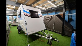 2024 Campmaster Duo new model review Andy Jenkinson small but neat tourer [upl. by Efthim]