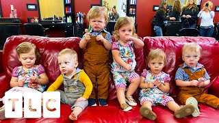 quotAre Yall Ready For Thisquot The Babies First Haircut  Sweet Home Sextuplets [upl. by Osborn]