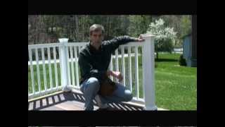 How to Install Composite Deck Railing Video [upl. by Schmidt]