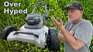 New Ego 22quot Mower  Cast Aluminum Deck  New Design  Test and Review [upl. by Bloomer]