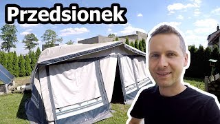 Rozkładamy Przedsionek Od Przyczepy Kempingowej Vlog 86 [upl. by Aerda]