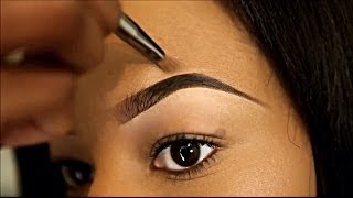 How to Quick amp Easy Eyebrows Sadé Ogun [upl. by Ysnil]