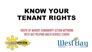 Know Your Tenant Rights  San Francisco [upl. by Mutat496]