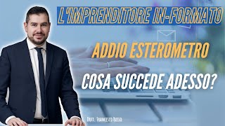 FATTURE ESTERE ADDIO ESTEROMETRO DAL 1° LUGLIO 2022 [upl. by Landing]