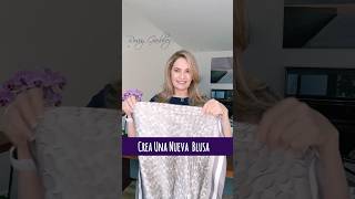 HAZ ESTA BLUSA 👚 blusasdemoda blouse blousedesign blousehacks blusasfemininas blouses tips [upl. by Kudva]