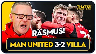 GOLDBRIDGE Best Bits  Man United 32 Aston Villa [upl. by Marienthal]