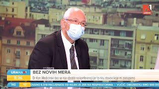 URANAK1  Da li je politika pobedila struku Kako do 80 vakcinisanih  Dr Predrag Kon [upl. by Aihsetal]