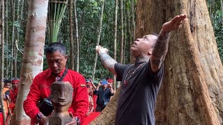 Panglima Jilah membuka tempat Keramat Temenggung Simpi di Badau iban dayak [upl. by Bari762]