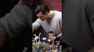 Henry Cavill visits Warhammer 40k Setting henrycavill warhammer40k warhammer 40k war emperor [upl. by Asirral]