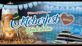 Oktoberfest auf der MS Rheinstar Rüdesheim Trailer [upl. by Just154]