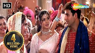 सब कहते है ऐसा ही संसार होता है  Andaaz  Akshay  Lara Dutta  Priyanka Chopra  Wedding Scenes [upl. by Mastrianni800]