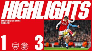 HIGHLIGHTS  Arsenal vs Manchester City 13  Premier league [upl. by Roeser332]