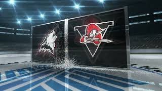 514 RouynNoranda Huskies 4 Drummondville Voltigeurs 1  25 02 2024 [upl. by Orimar]