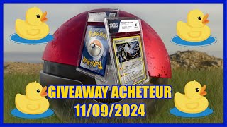 GIVEAWAY ACHETEUR 11092024 [upl. by Aniale]