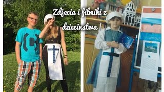 ✰REAKCJA NA MOJE STARE FILMIKI Z YT I ZDJĘCIA Z DZIECIŃSTWA✰ [upl. by Atwekk681]