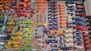 MY NERF COLLECTION [upl. by Anaujik]