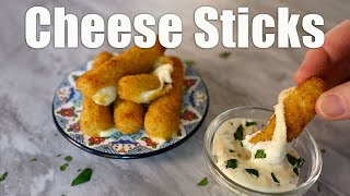 FROZEN MOZZARELLA STICKS IN THE AIR FRYER [upl. by Akkeber]