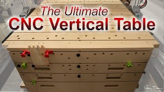 The Ultimate CNC Vertical Work Table Design considerations the build and the free CAD files [upl. by Yoo]