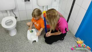 Toilet  Potty Training Your Child out of Nappies  How To Video [upl. by Christan572]