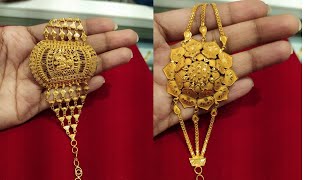 Latest Mantasa Collection With Price And Weight  22K Hallmark Jewellery  Gold Mantasha Design [upl. by Furtek781]