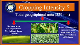 Cropping Intensity  How to calculate Cropping Intensity  Cropping Intensity of India [upl. by Garate]