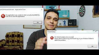 FIXED  The application was unable to start correctly 0xc0000007b حل نهائي للمشكلة بدون برامج [upl. by Anirrok785]