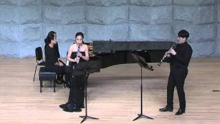 FKrommer  Concerto in Eb Op91 for 2 Clarinets and Piano [upl. by Ellenid864]