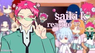 saiki k react tomade by itsyuriluv\\part 1 [upl. by Epilif]